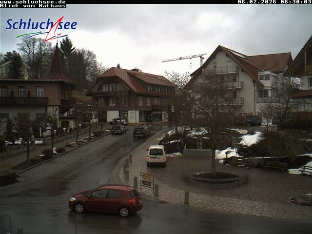 Archiv Foto Webcam Schluchsee: Rathausvorplatz