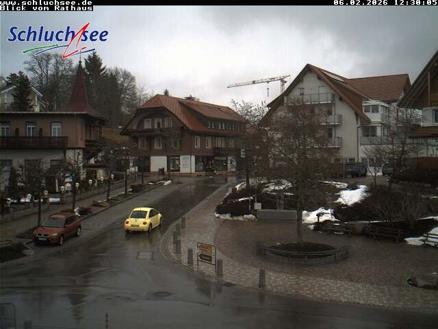 Archiv Foto Webcam Schluchsee: Rathausvorplatz