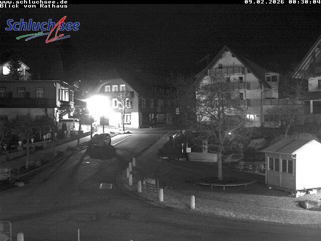 Archived image Webcam Schluchsee: Town hall