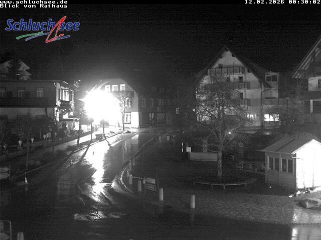 Archived image Webcam Schluchsee: Town hall