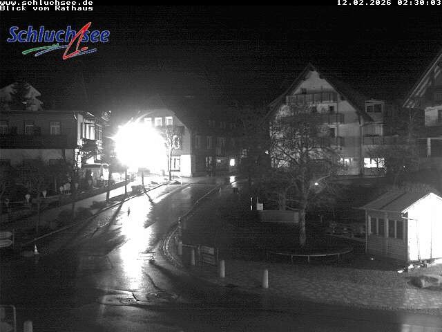 Archived image Webcam Schluchsee: Town hall