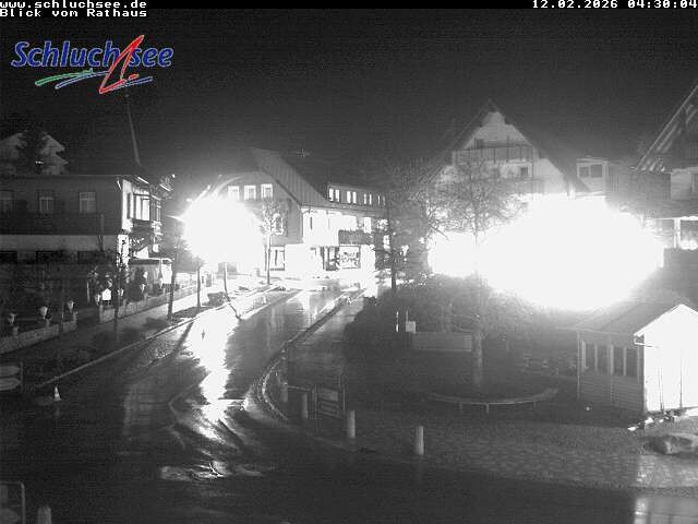 Archived image Webcam Schluchsee: Town hall