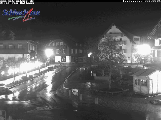 Archived image Webcam Schluchsee: Town hall