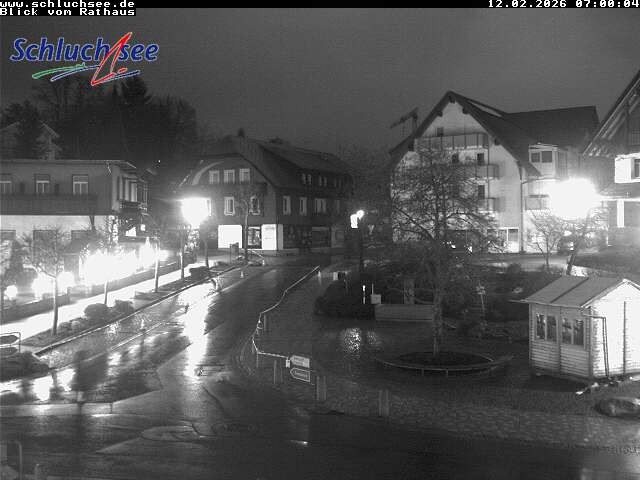 Archived image Webcam Schluchsee: Town hall