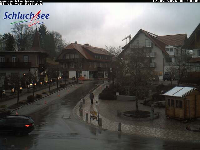 Archived image Webcam Schluchsee: Town hall