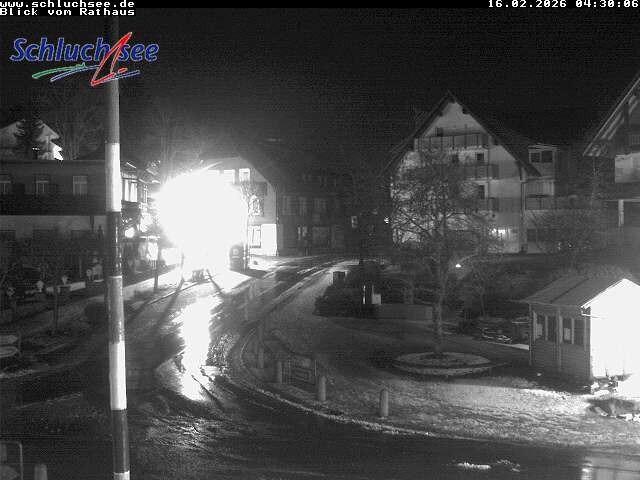 Archiv Foto Webcam Schluchsee: Rathausvorplatz