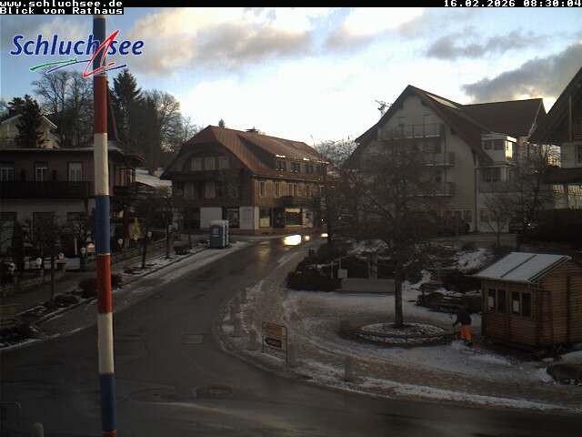 Archiv Foto Webcam Schluchsee: Rathausvorplatz