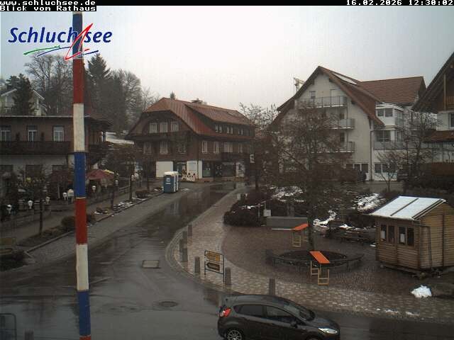 Archiv Foto Webcam Schluchsee: Rathausvorplatz