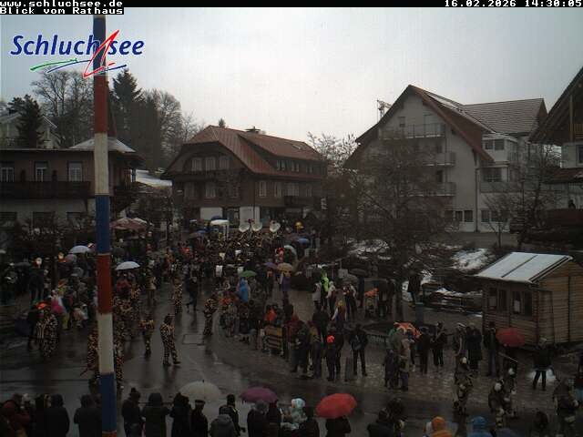 Archiv Foto Webcam Schluchsee: Rathausvorplatz