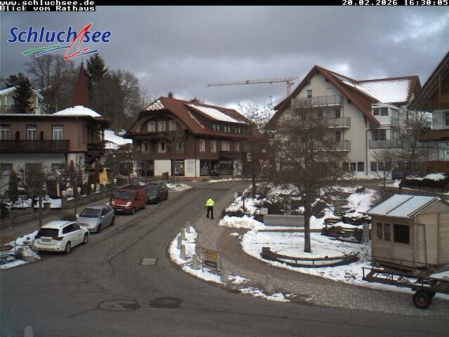 Archiv Foto Webcam Schluchsee: Rathausvorplatz