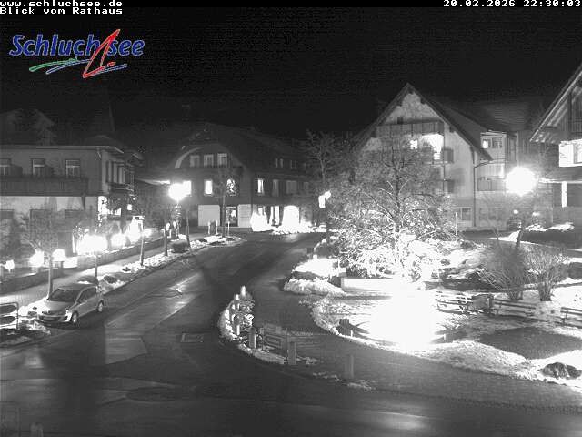 Archiv Foto Webcam Schluchsee: Rathausvorplatz