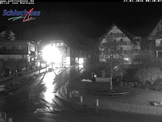 Archiv Foto Webcam Schluchsee: Rathausvorplatz
