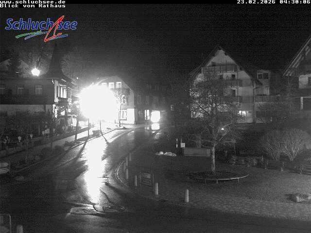 Archiv Foto Webcam Schluchsee: Rathausvorplatz