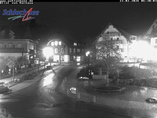 Archiv Foto Webcam Schluchsee: Rathausvorplatz
