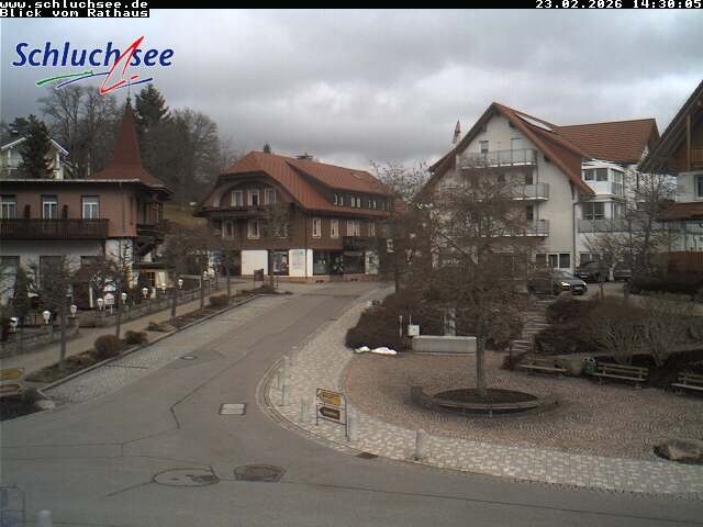 Archiv Foto Webcam Schluchsee: Rathausvorplatz