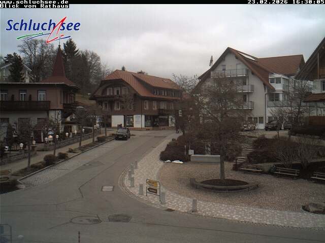 Archiv Foto Webcam Schluchsee: Rathausvorplatz