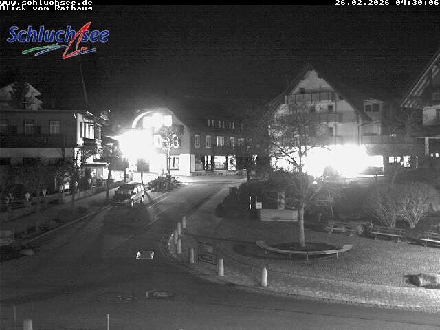Archiv Foto Webcam Schluchsee: Rathausvorplatz