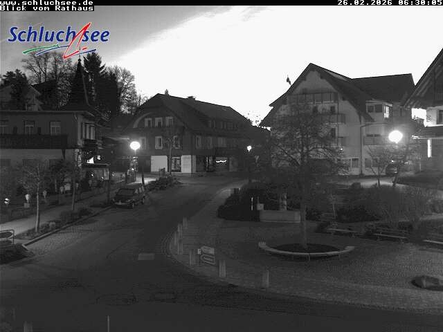 Archiv Foto Webcam Schluchsee: Rathausvorplatz