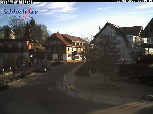 Archiv Foto Webcam Schluchsee: Rathausvorplatz