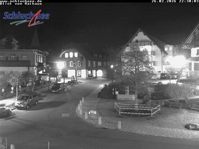 Archived image Webcam Schluchsee: Town hall