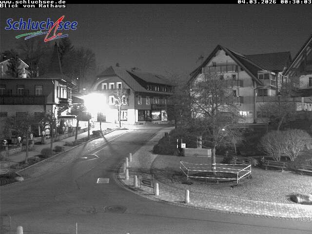 Archiv Foto Webcam Schluchsee: Rathausvorplatz