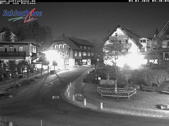 Archiv Foto Webcam Schluchsee: Rathausvorplatz