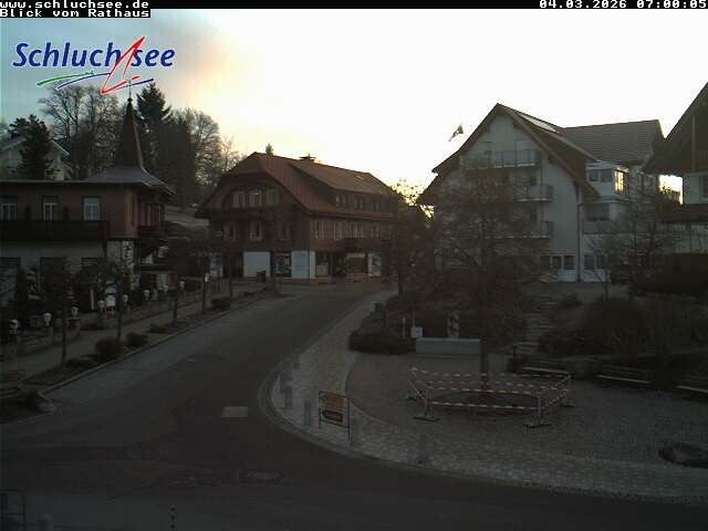 Archiv Foto Webcam Schluchsee: Rathausvorplatz