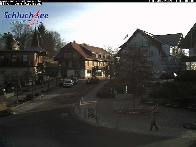 Archiv Foto Webcam Schluchsee: Rathausvorplatz