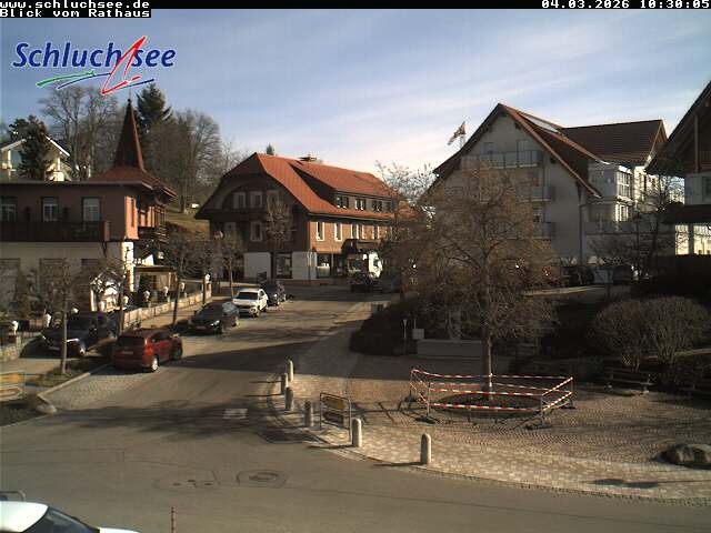 Archiv Foto Webcam Schluchsee: Rathausvorplatz