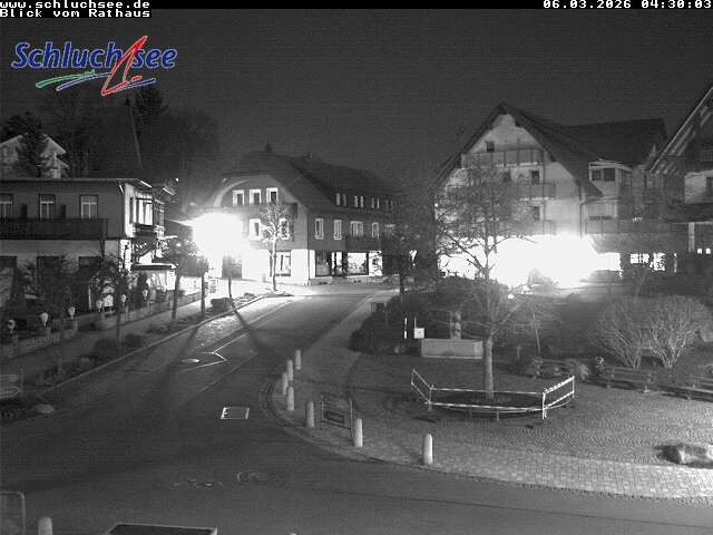 Archiv Foto Webcam Schluchsee: Rathausvorplatz