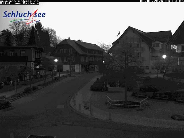 Archiv Foto Webcam Schluchsee: Rathausvorplatz