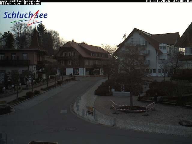 Archiv Foto Webcam Schluchsee: Rathausvorplatz