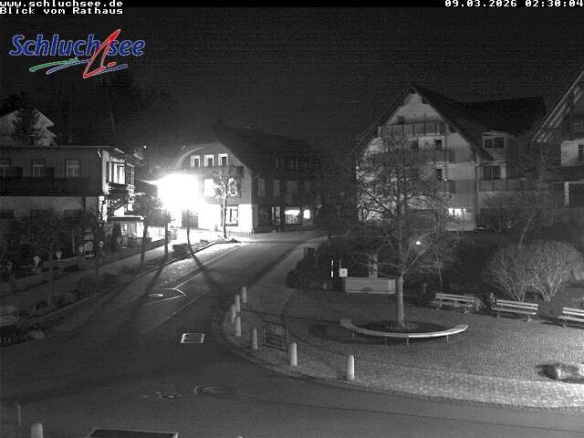 Archiv Foto Webcam Schluchsee: Rathausvorplatz