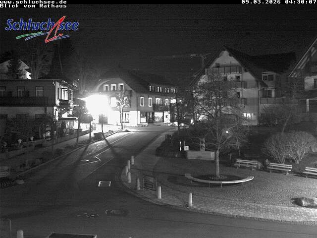 Archiv Foto Webcam Schluchsee: Rathausvorplatz