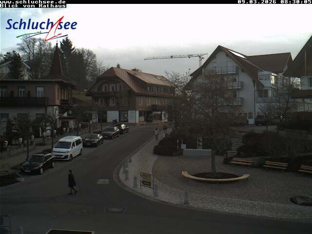 Archiv Foto Webcam Schluchsee: Rathausvorplatz