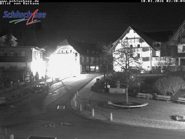 Archived image Webcam Schluchsee: Town hall