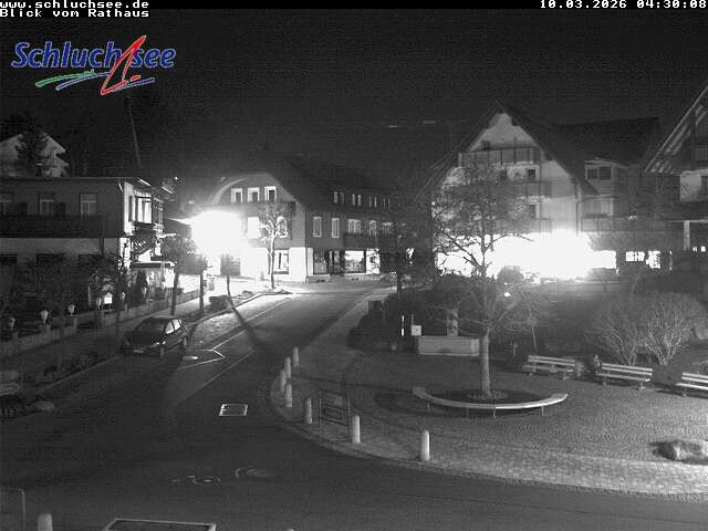 Archiv Foto Webcam Schluchsee: Rathausvorplatz