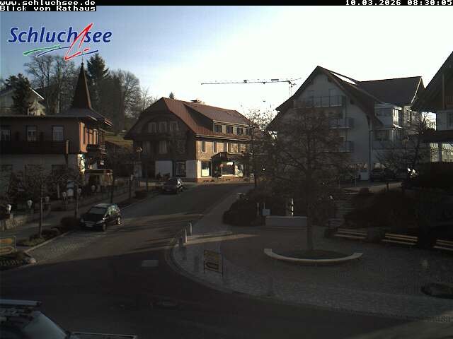 Archiv Foto Webcam Schluchsee: Rathausvorplatz