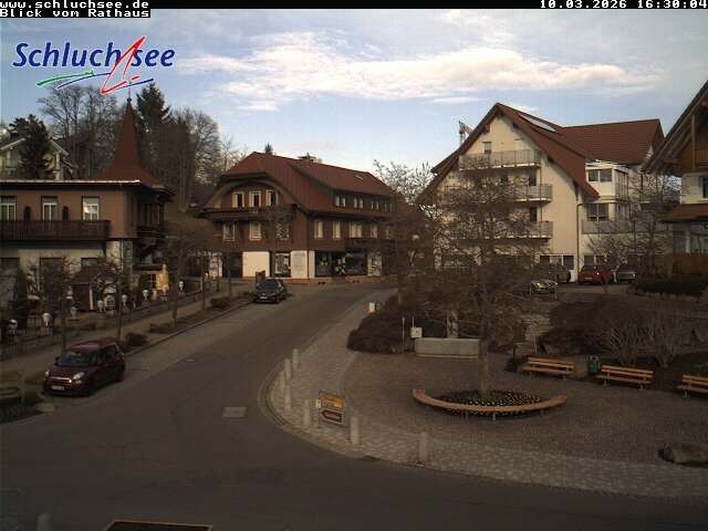 Archiv Foto Webcam Schluchsee: Rathausvorplatz
