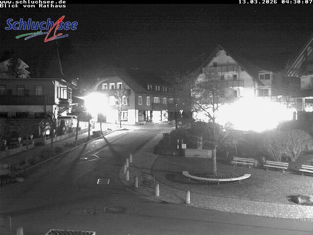 Archiv Foto Webcam Schluchsee: Rathausvorplatz