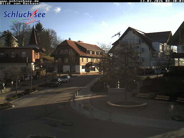 Archiv Foto Webcam Schluchsee: Rathausvorplatz