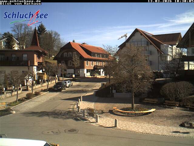 Archiv Foto Webcam Schluchsee: Rathausvorplatz
