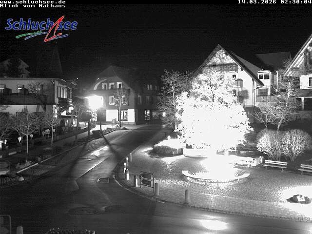 Archiv Foto Webcam Schluchsee: Rathausvorplatz
