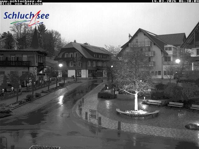Archiv Foto Webcam Schluchsee: Rathausvorplatz