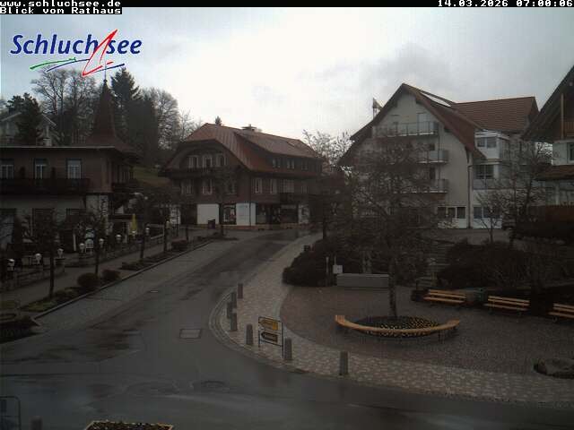 Archiv Foto Webcam Schluchsee: Rathausvorplatz