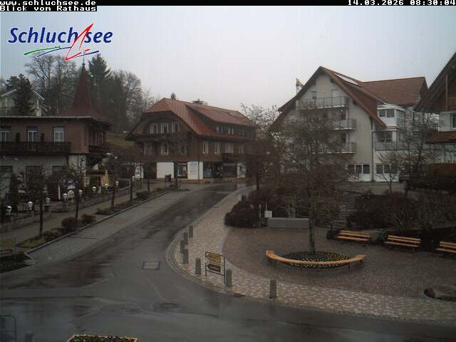 Archiv Foto Webcam Schluchsee: Rathausvorplatz