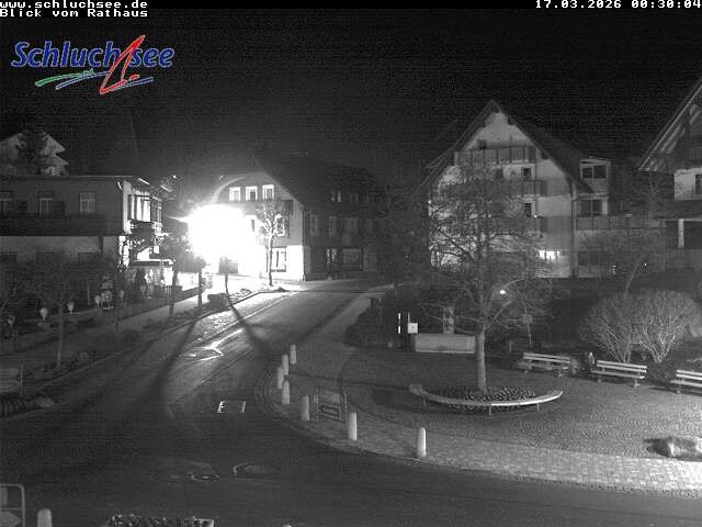 Archived image Webcam Schluchsee: Town hall