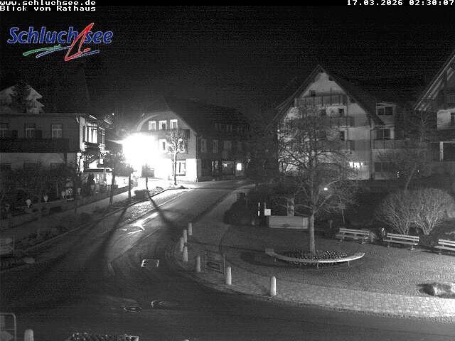 Archived image Webcam Schluchsee: Town hall