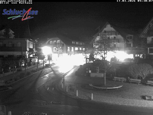 Archived image Webcam Schluchsee: Town hall