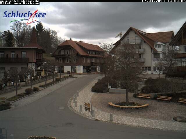 Archived image Webcam Schluchsee: Town hall